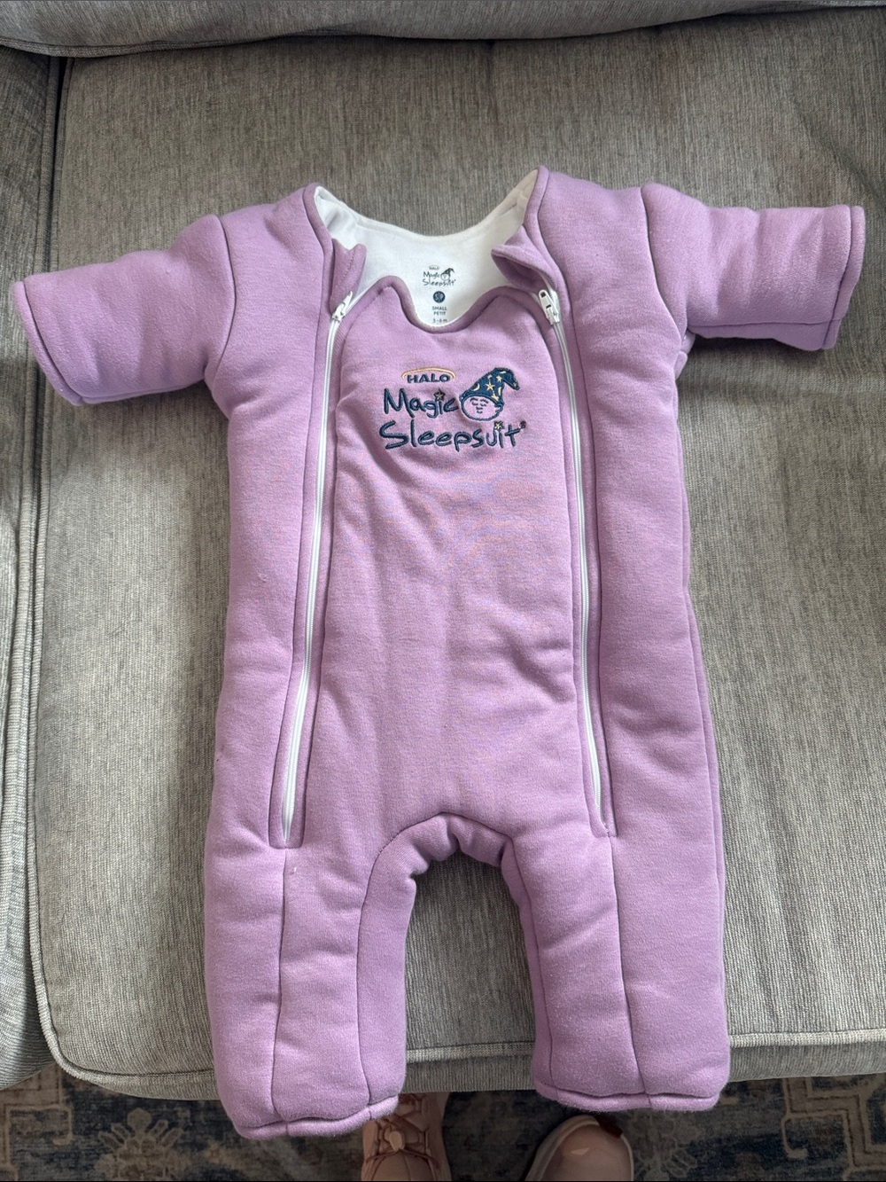 Halo Magic Sleepsuit One-Piece in Lavender